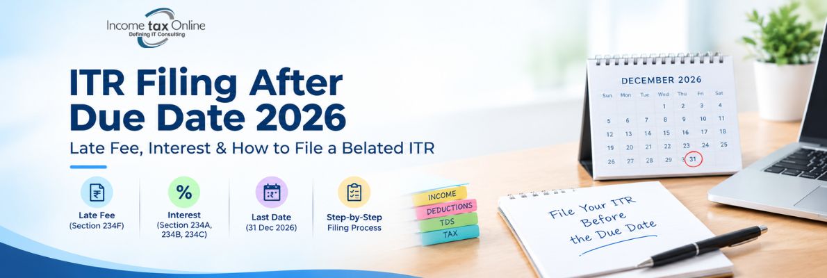 ITR Filing After Due Date 2026: Late Fee & Interest