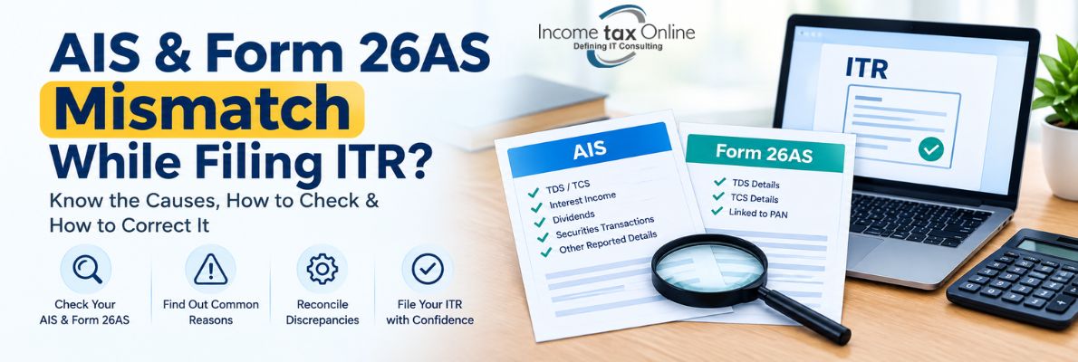AIS & Form 26AS Mismatch: Causes, Check & Correction